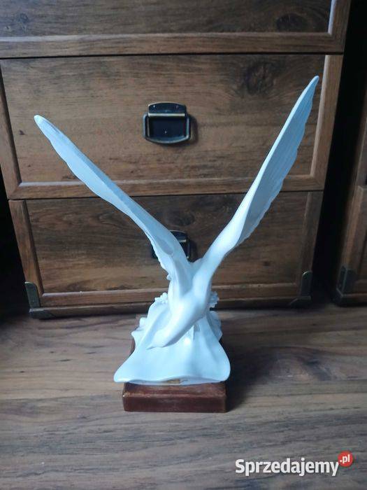 Mewa na fali Miśnia porcelana projekt Esser małopolskie