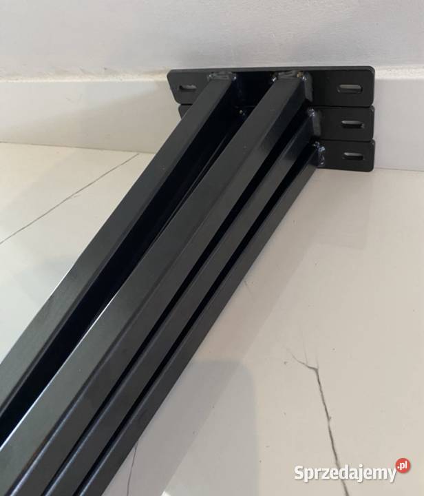 Czarne Nogi metalowe45 Noga loft Stolik kawowy Nogi i nóżki Bochnia