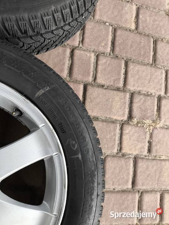 Felgi koła opony zimowe r16 20554 Volvo oe Łódź