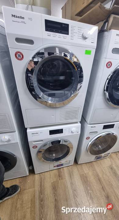 ZESTAW Miele Pralka W1 WKH 132WPS Suszarka T1 sprzedam