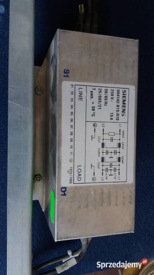 Filtry sieciowe Siemens Schaffner LGF Lublin