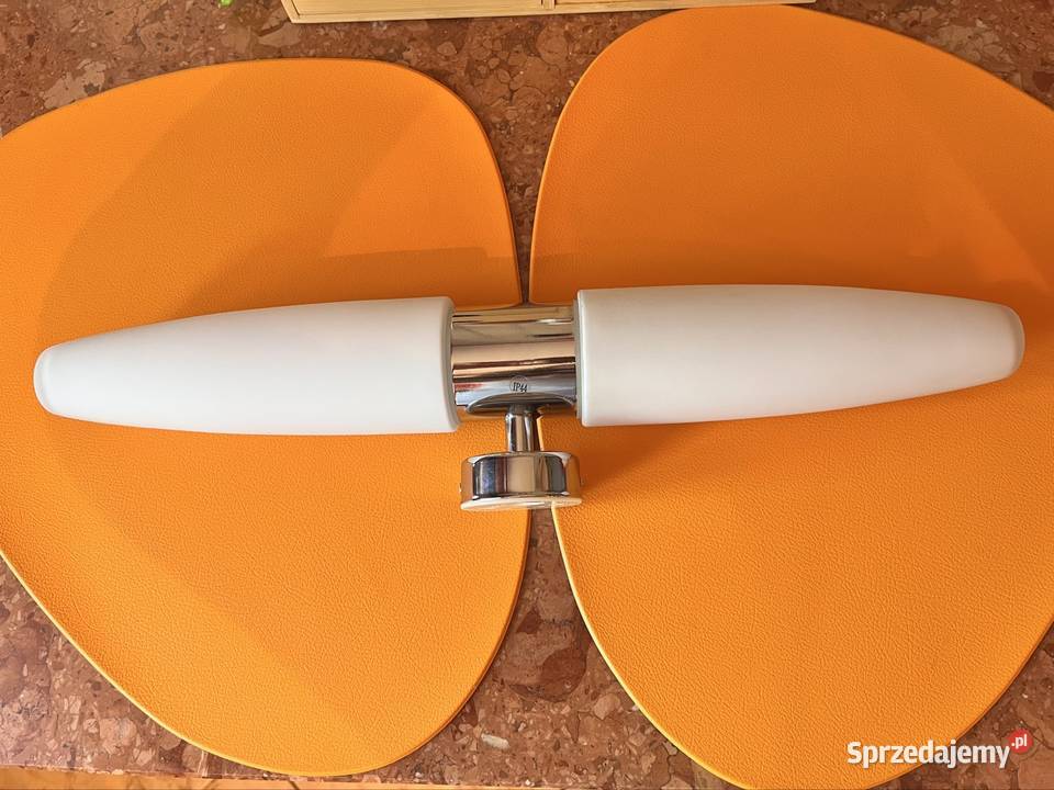 Kinkiety ścienne chromowane 2 sztuki mazowieckie