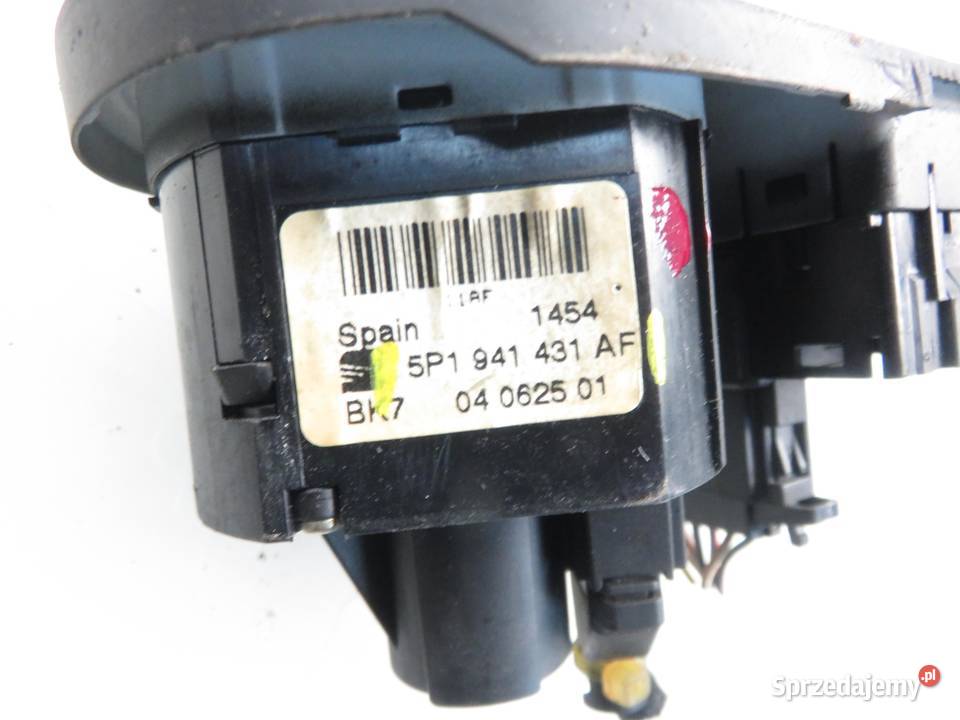 WŁĄCZNIK ŚWIATEŁ SEAT ALTEA 5P1941431AF