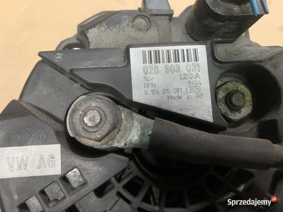 028903031 alternator Volkswagen Audi seat skoda zachodniopomorskie Szczecin