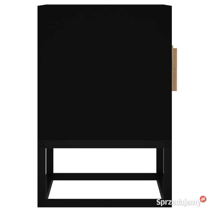 Szafka pod TV czarna 105x30x45 materiał Warszawa
