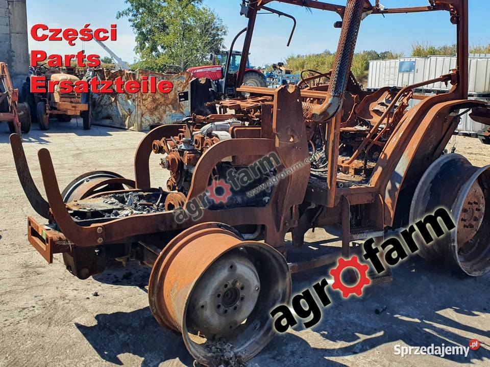 Deutz Agrofarm 85 części skrzynia biegów silnik