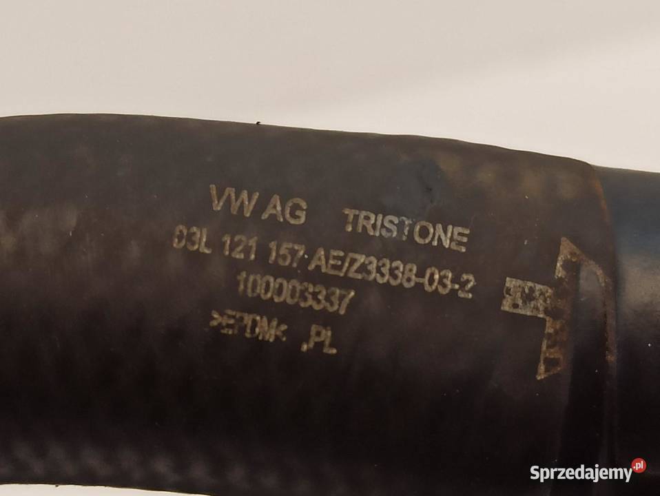 AUDI A4 B8 RURA PRZEWÓD WODY 03L121157AA