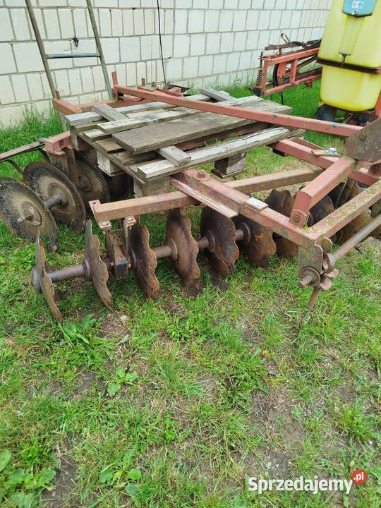 Sprzedam talerzówkę 2x10 i opryskiwacz 600 l Grajewo
