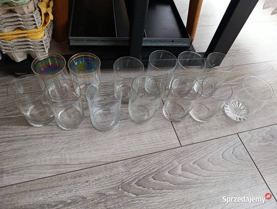 szklanki literatki 13 sztuk Poznań