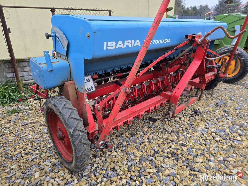 Siewnik zbożowy Isaria 7000SM import Niemcy Maków