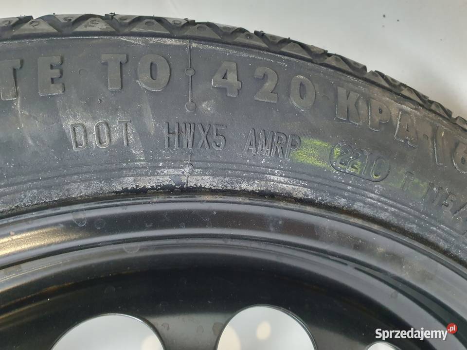 KOŁO DOJAZDOWE Opel Astra J Zafira C dojazdówka Chełm sprzedam