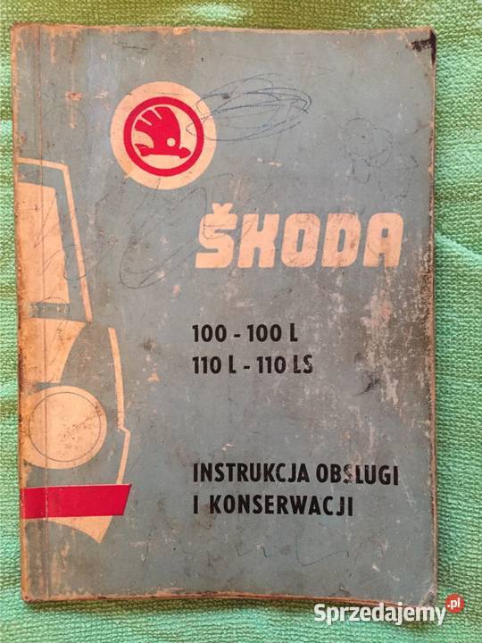 Skoda 100100L 110L110LS instrukcja obsługi i Warszawa