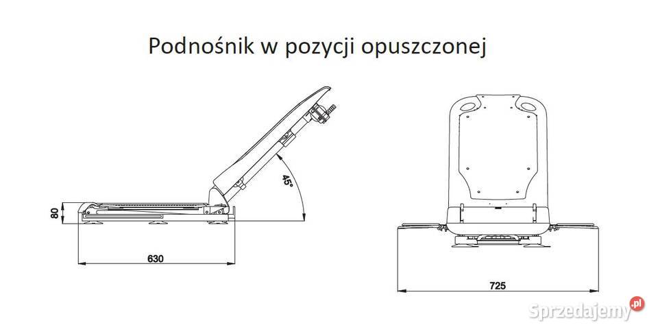 Podnośnik wannowy COMFORT PLUS nowy super Gdańsk