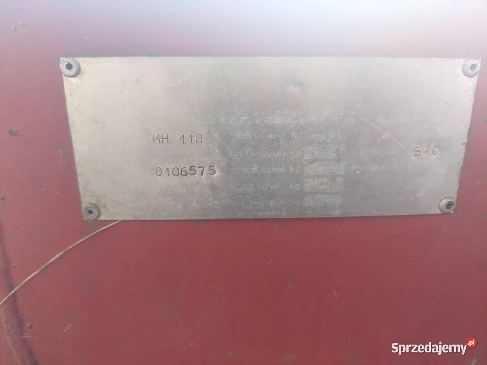 Sieczkarnia do kukurydzy 1 rzędowa Pottinger