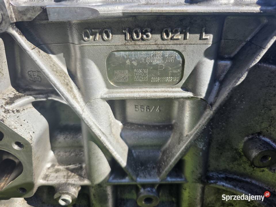Blok Silnika Vw T5 25 TDI BNZ 070 103 021L osobowe Skawina