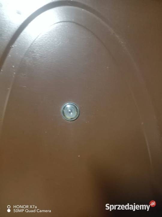 Drzwi wejściowe prawe 183 wys 77 sz bez futryny Kielce