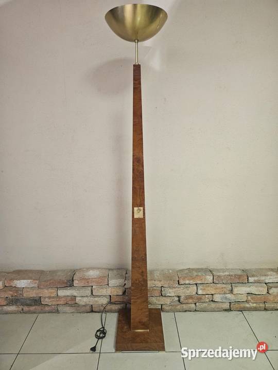 STYLOWA lampa wolnostojąca fornir ORZECH 190 śląskie Pszczyna