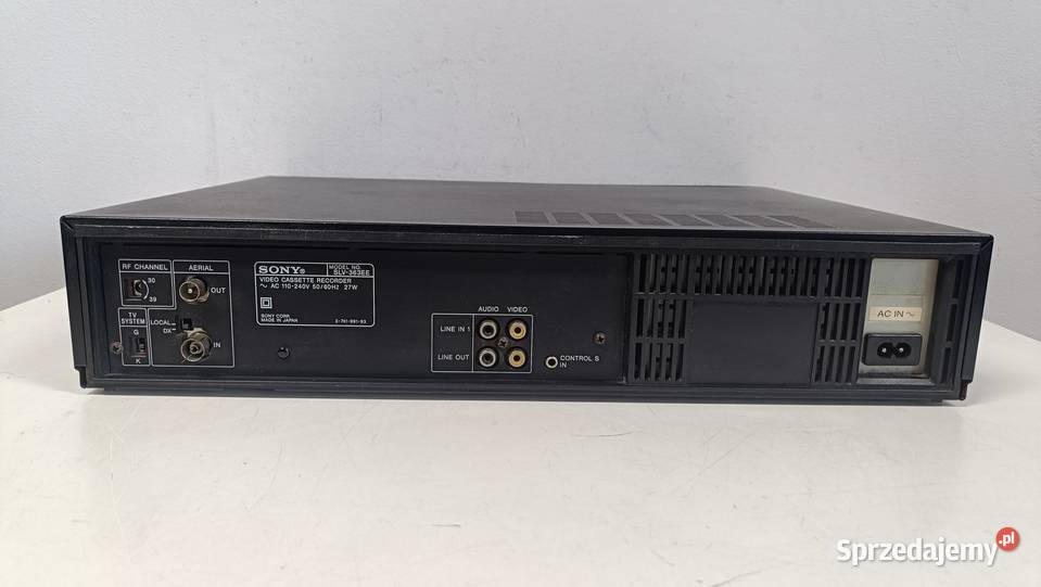 Magnetowid SONY SLV363 bez kabla i pilota Poznań sprzedam