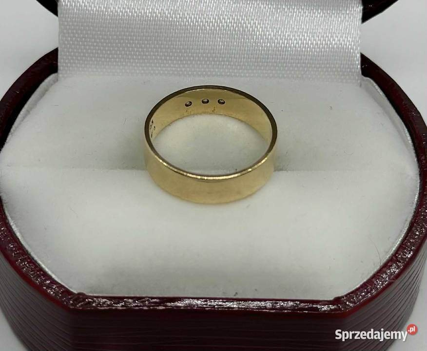 Złota Obrączka pr 585 253g R8 sprzedam