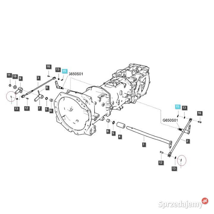 Zawleczka 30x2 mm LS XJ25LS MT125LS MT335LS Tajęcina