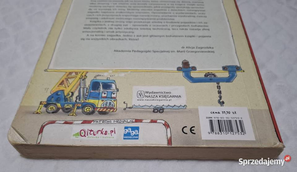 Opowiem ci mamo co robią auta Nasza Księgarnia twarda Czeladź sprzedam