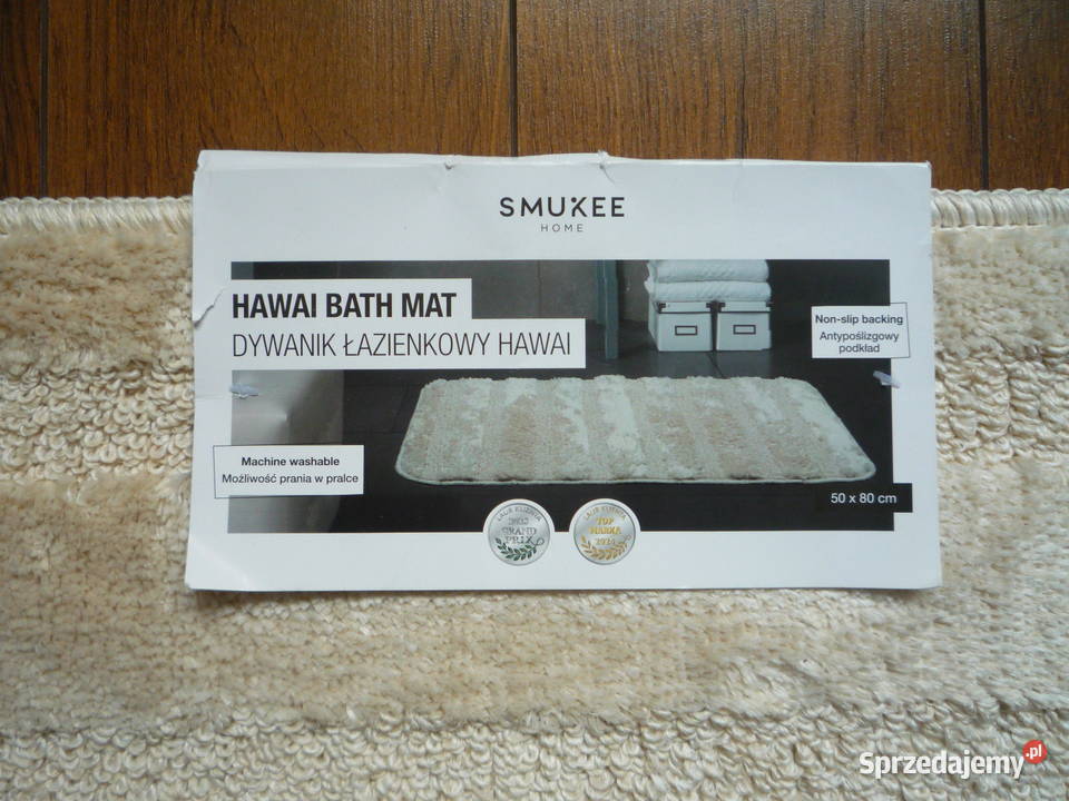 Smukee Nowy Dywanik łazienkowy 50 x 80 Beżowy Szczecin