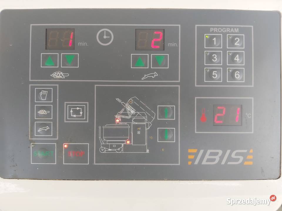 Mieszarka spiralna IBIS MS 175 z 3 kociołkami kujawsko-pomorskie sprzedam