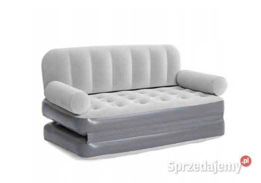 SOFA ŁÓŻKO MATERAC DMUCHANY z pompką 152x188x64 152cm dolnośląskie Wrocław