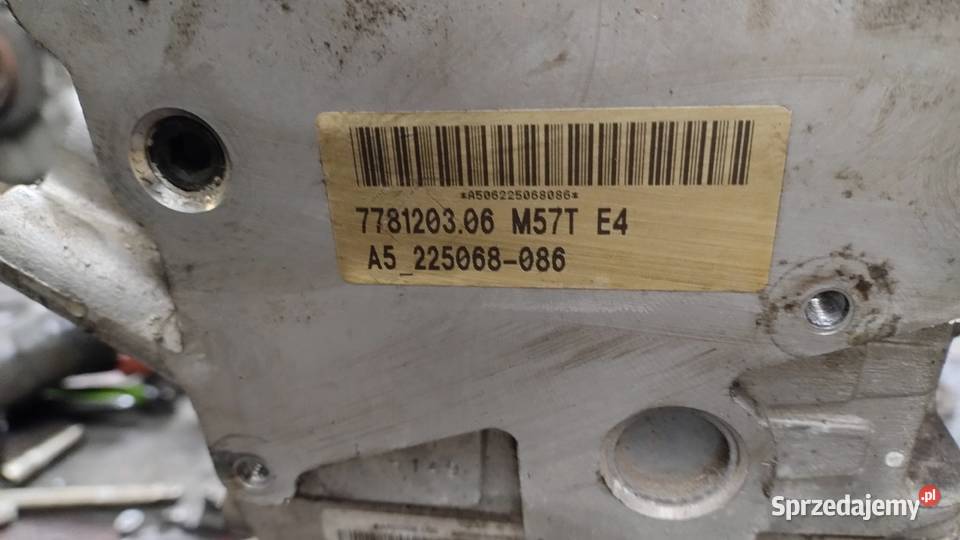 BMW E60 E90 30 diesel M57T E4 silnik motor blok osobowe Kielce sprzedam