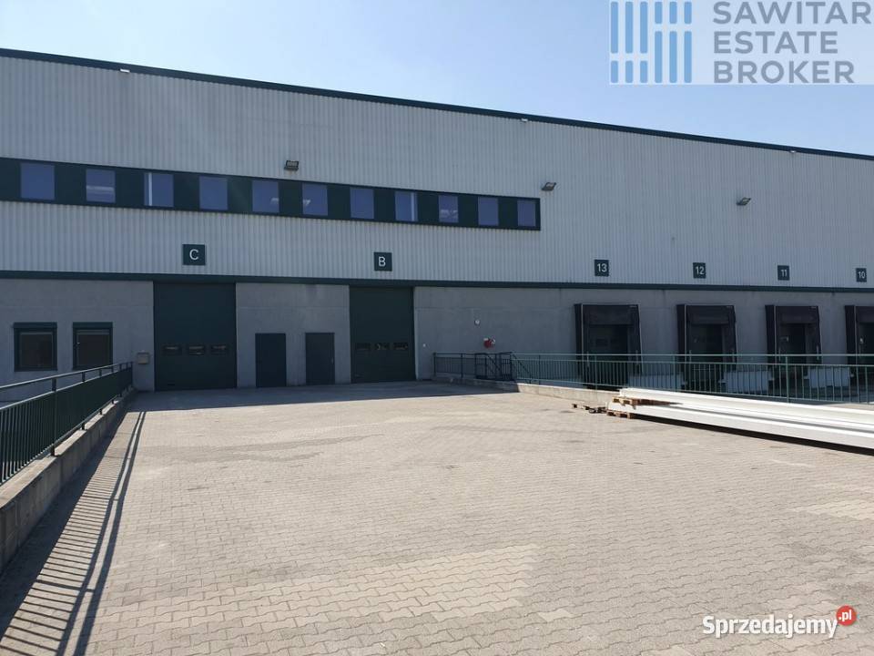 Hala klasy A 2564m2350m2 biursocjalbez prowizji Nieruchomości Sady