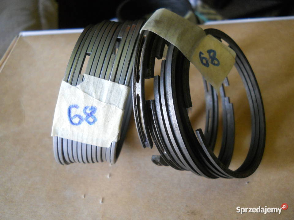 Pierścienie tłokowe fi 68 do Skody 1000 MB Biecz