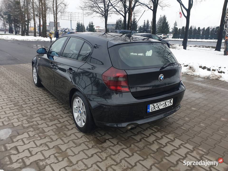 BMW Seria 1 20 Diesel 2008 I właściciel 6biegowa system Start-Stop Poznań