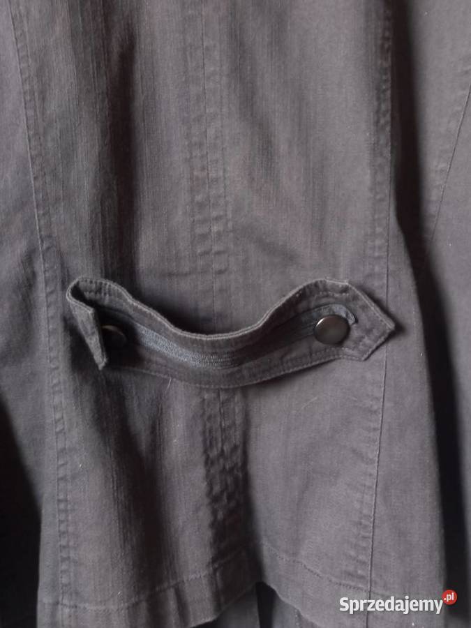 Szara dwurzędowa kurtka przejściowa army jacket Warszawa sprzedam