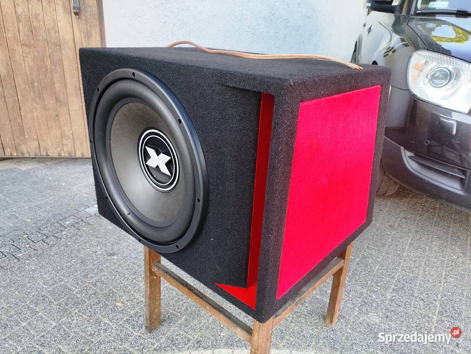 Skrzynia bassowa basowa tuba subwoofer Excursion Niegowonice