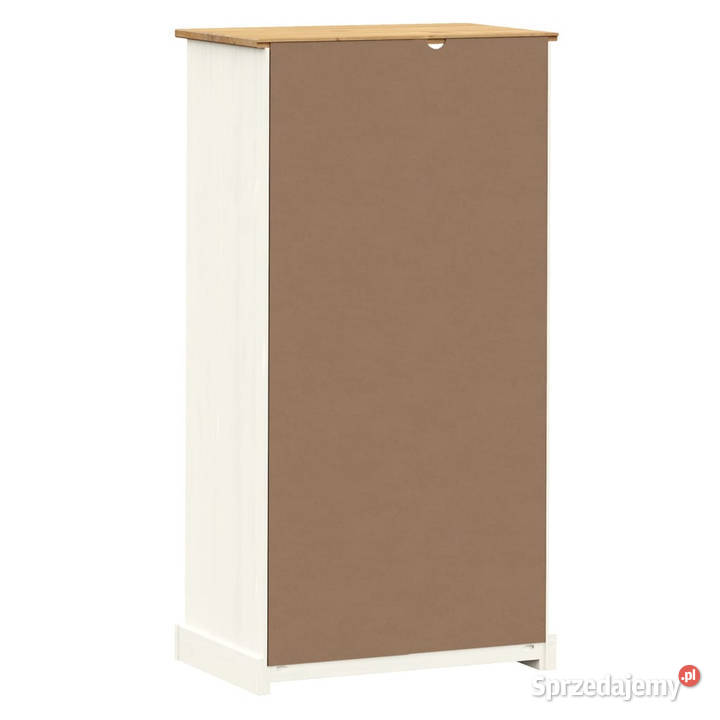 Szafka na książki VIGO biała 60x35x1145 drewno Regały
