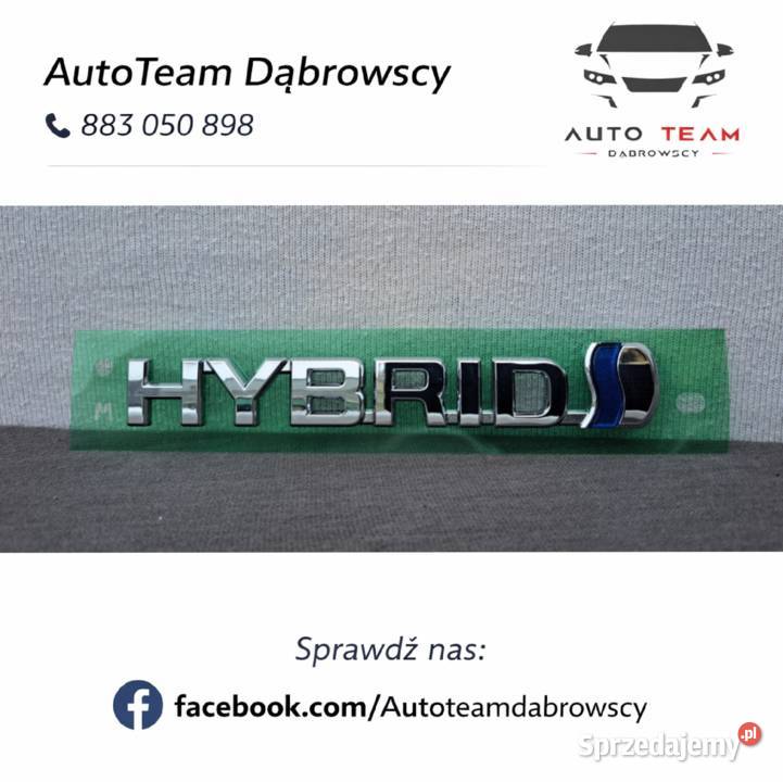 7544106100 emblemat napis HYBRID klapy Toyota Mielęcin