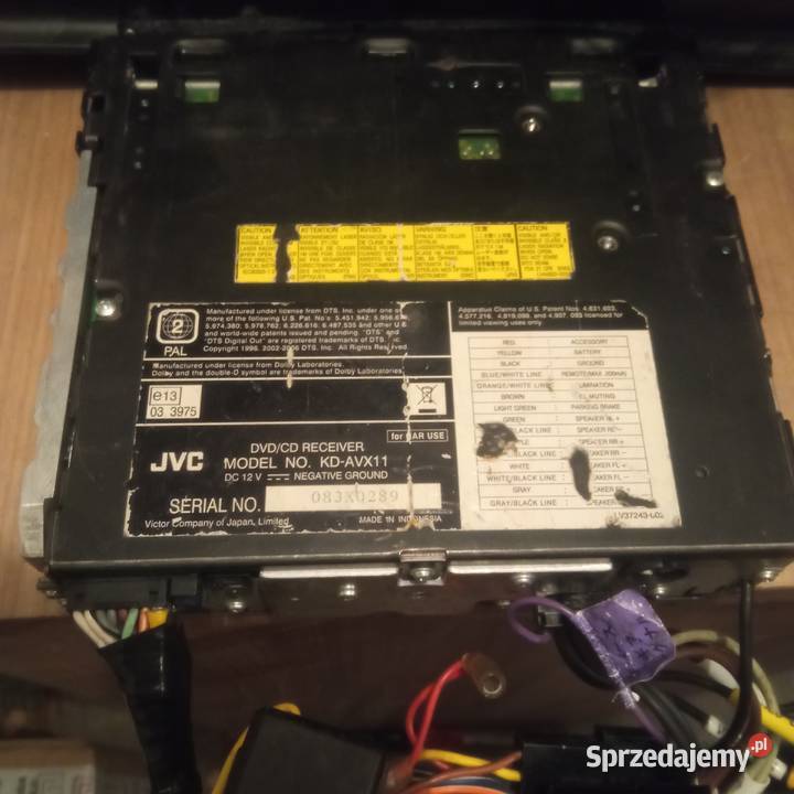 Radio JVC exad KDAVX11 Szczecin