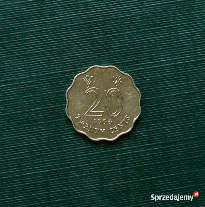 HONGKONG 20 centów 1994r sprzedam