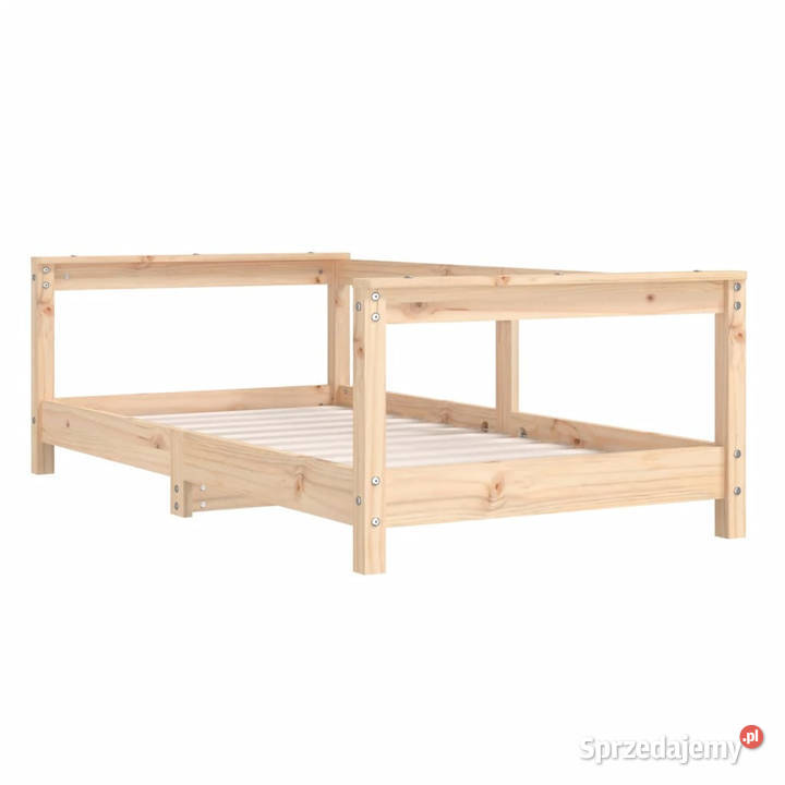 Rama łóżka dziecięcego 70x140 drewno sosnowe Warszawa