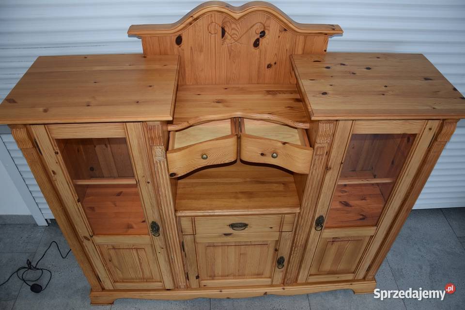 kredens z drewna sosnowego nowy Olsztyn