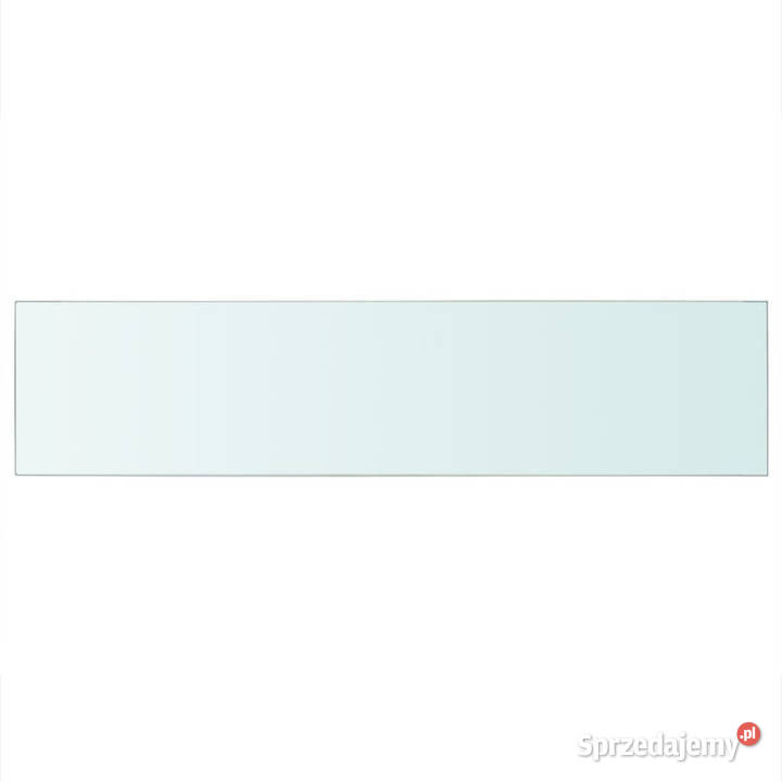 Półki 2 szklany przezroczysty panel 110 x 25 Warszawa