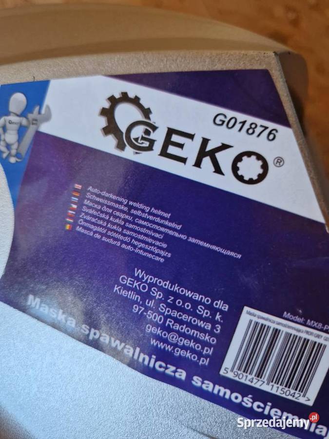 Maska spawalnicza samościemniająca Geko G01876 sprzedam