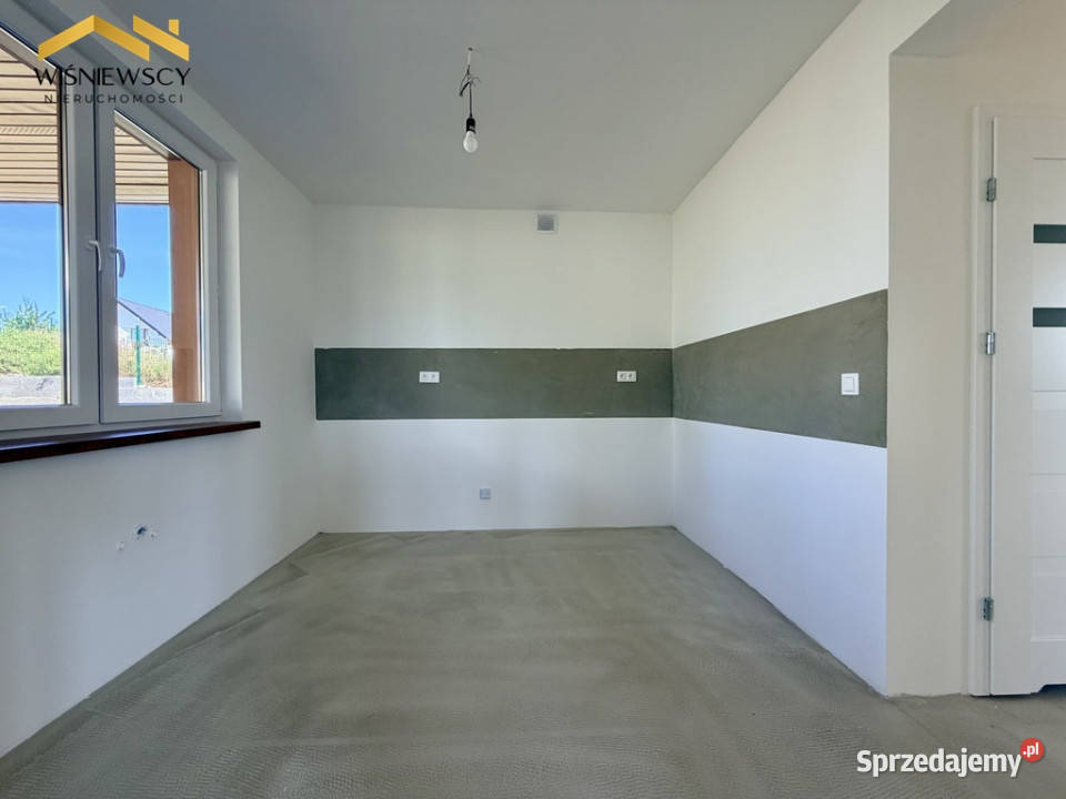 Nowoczesny dom w stanie deweloperskim 133 m drewno Malbork sprzedam