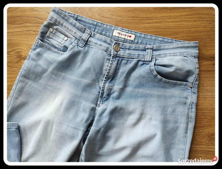 Jasne spodnie jeansowe damskie 44 XXL Miss Rozmiar 44(XXL)