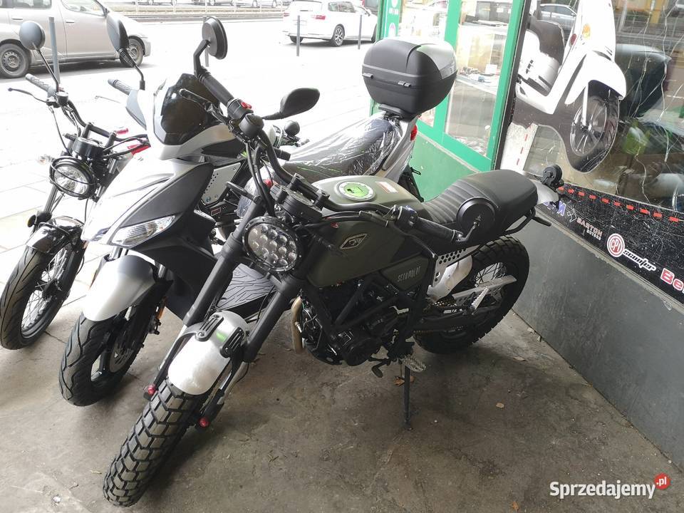Zipp Scrambler 125cc EURO 4 NOWOŚĆ naked dolnośląskie Wrocław