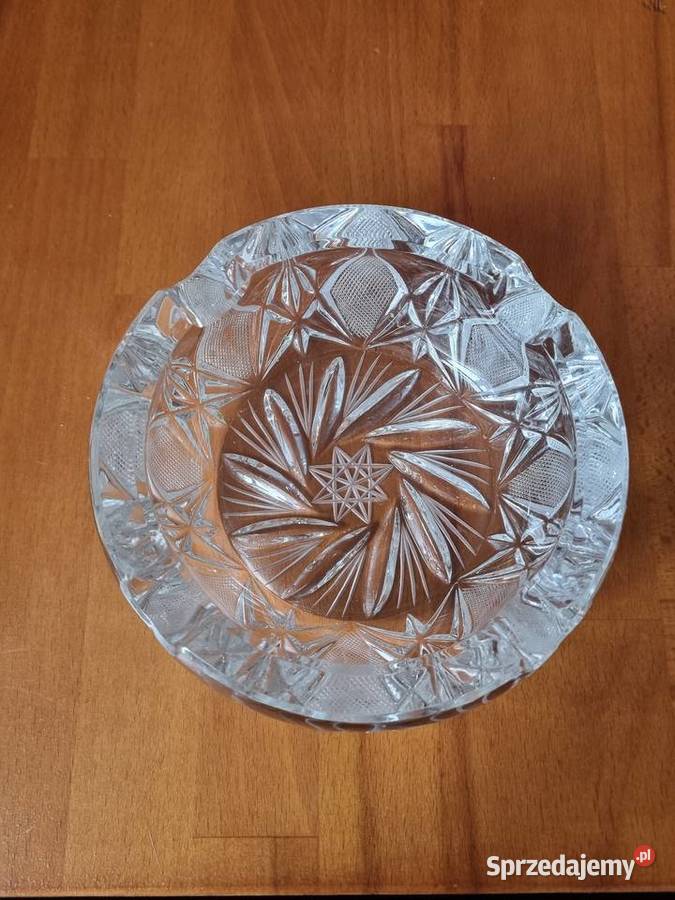Kryształowa popielniczka Warszawa sprzedam