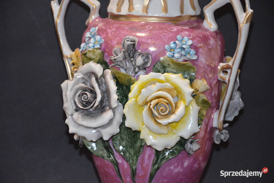 Porcelana Roceram Wazon waza Lalea do kolekcji Środa Wielkopolska sprzedam