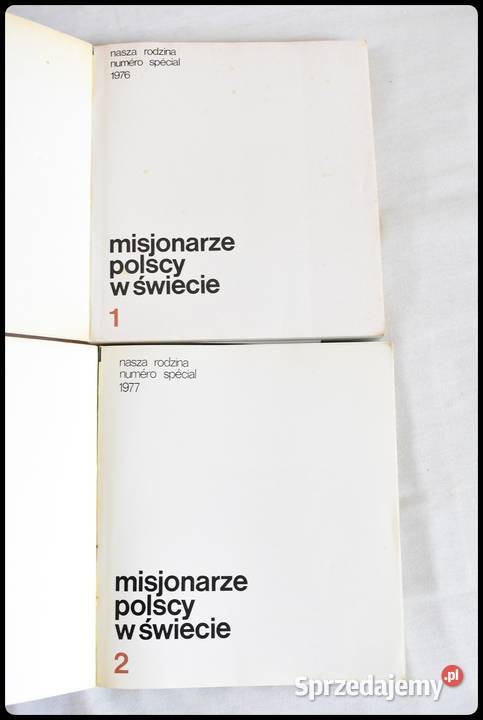 Misjonarze polscy w świecie tom 1 i 2 1976 1977 Rok wydania 1976 Płock