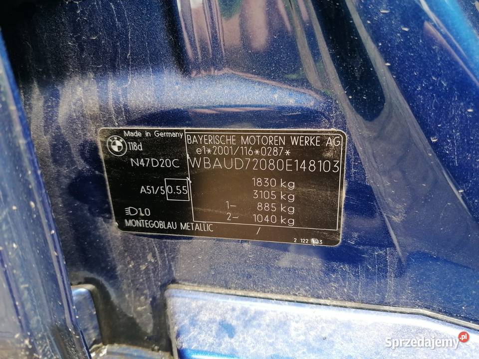 kompletny silnik BMW E87 20 DE88 E90 E91 E92 warmińsko-mazurskie Kętrzyn