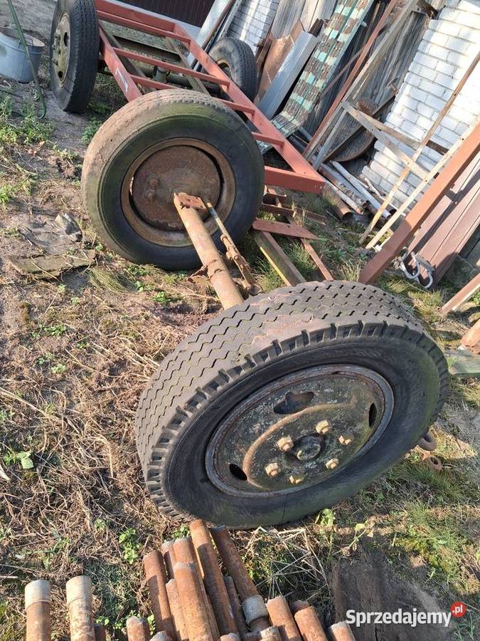 Oś przyczepa wywrotka laweta przyczepa Węgrów sprzedam